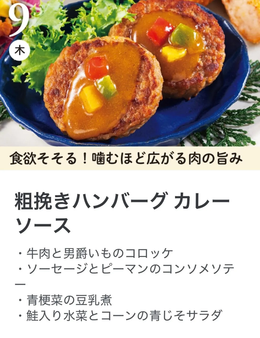 🍛 7月9日（木）のお弁当のご紹介 🍱